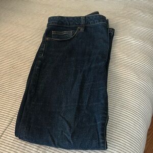 LANDS' END MID RISE STRAIGHT JEAN Size 16